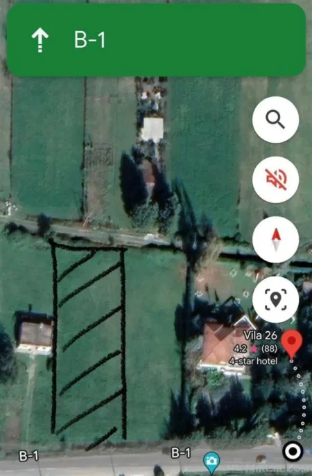 Tirane, shitet truall , 1.250 m² (Vishnje)