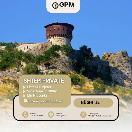 Tirane, shitet shtepi , 1.100 m² 160.000 € (Petrele)