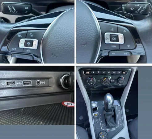 Tirane, shitet makine Volkswagen Tiguan Nafte, blu e errët automatik Klima 151.650 km 23.999 €