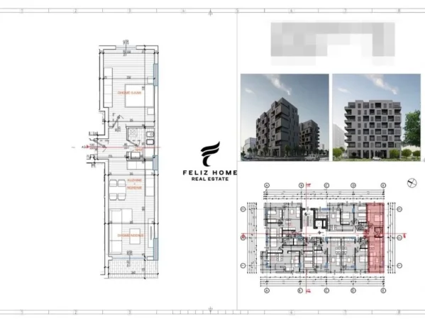 Tirane, shitet apartament 1+1+Ballkon Kati 2, 70 m² 129.000 € (RRUGA E KAVAJES)