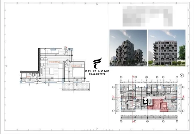 Tirane, shitet apartament 1+1+Ballkon Kati 7, 53 m² 97.500 € (RRUGA E KAVAJES)