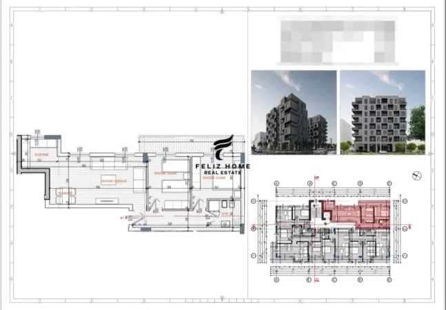 Tirane, shitet apartament 2+1 Kati 7, 87 m² 162.000 € (RRUGA E KAVAJES)