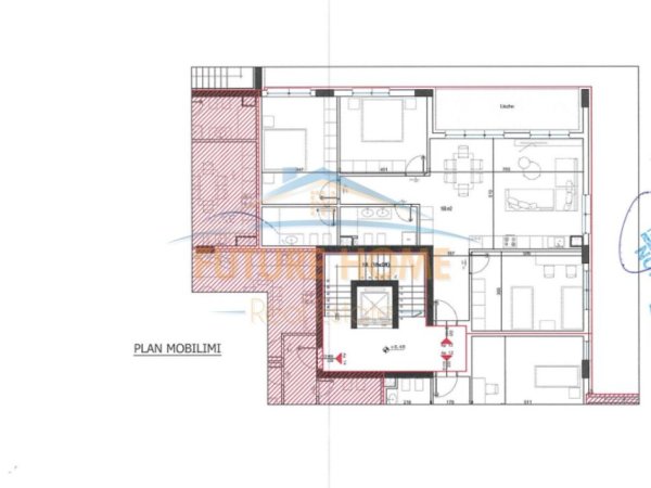 Shitet, Apartament 3+1+2, Rruga e Elbasanit PRO+45833