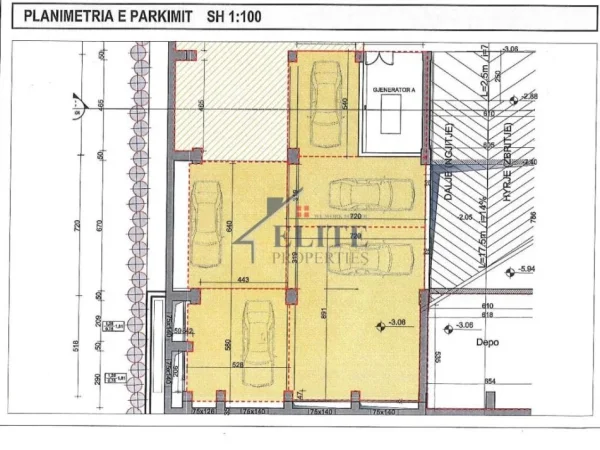 Tirane, jepet me qera dyqan Kati 0, 457 m² 12.000 € (Lake View)