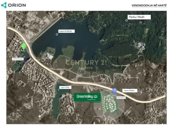 Tirane, shes apartament 3+1+Aneks+Ballkon Kati 2, 153 m² 470.000 € (Green Valley)