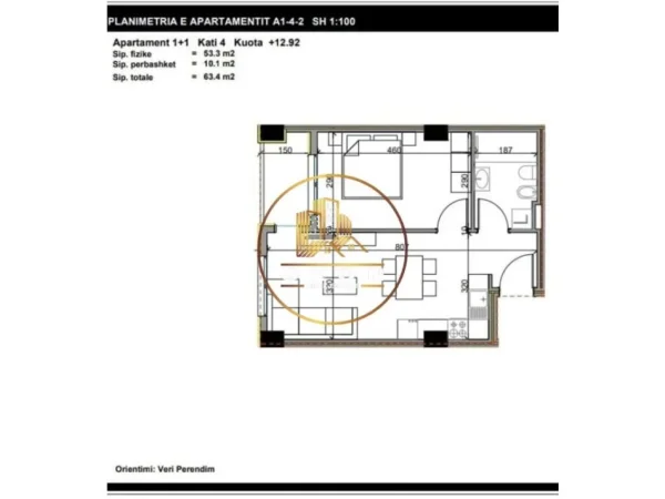 Apartament 1+1 për Shitje Tek Aluna Residence Paskuqan!