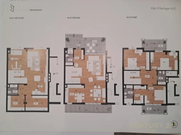 Tirane, shes apartament 3+1+4+ 2 POSTE PARKIMI+VERANDE , 414 m² 510.000 € (Liqeni i Thatë)