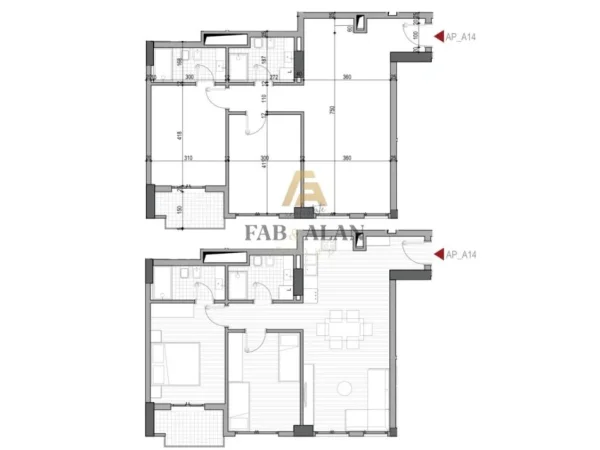 Tirane, shitet apartament 2+1+2 Kati 7, 99 m² 138.200 € (5 maji)