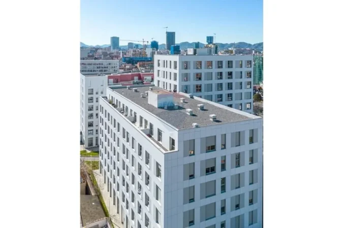 Tirane, shitet apartament 1+1 Kati 8, 50 m² 127.000 € (siri kodra)