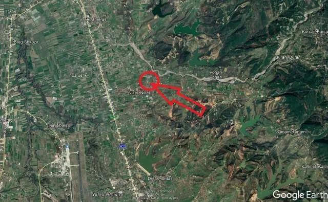 Kruje, Shiten 1. Tokë Arë, Truall + Ndërtesë & 2. Truall + Ndërtesë (Zeze)