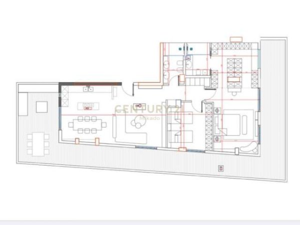 Tirane, jepet me qera ambjent biznesi Kati 7, 130 m² 1.500 Euro (Rr . Kavajes)