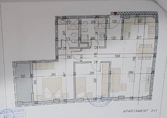 Apartament 2+1 +2 ne shitje perballe me Spitalin Amerikan 3 ne Tirane!! • Ndertimi i ri i nje cilesie te larte punimesh; hidroizolim, termoizolim, izo