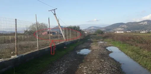Lezhe, Shitet Tokë Arë 4.940 m², Cmimi Fillestar 5.317.728 Leke (Markatomaj)