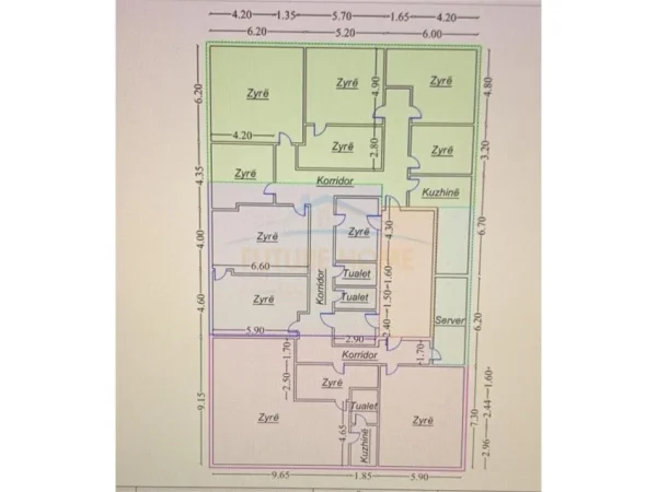 Tirane, shitet ambjent biznesi Kati 1, 514 m² 1.550.000 € 