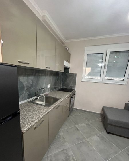Tirane, jepet me qera apartament 1+1+Ballkon Kati 1, 50 m² 350 € (Fresk rruga Xhon Belushi)