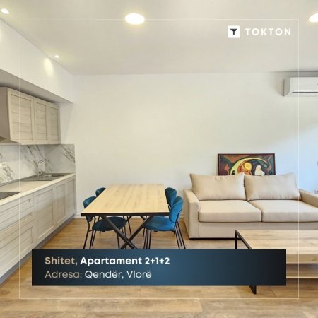 Vlore, shitet apartament 2+1 Kati 4, 129 m² 173.700 € (Qendër, Vlorë, TT 1476)