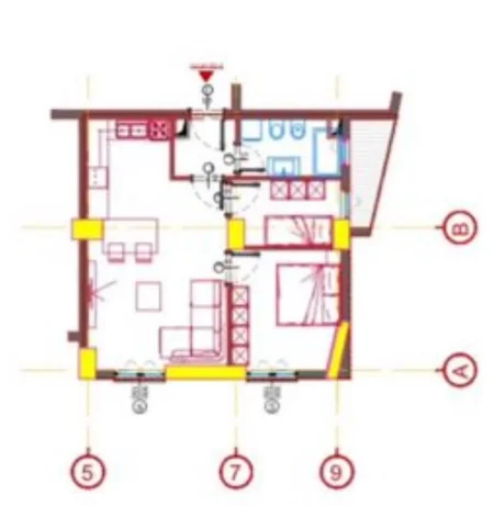 Tirane, shitet apartament 2+1+Ballkon Kati 2, 73 m² 105.000 € (Astir)