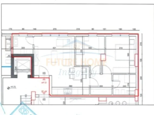 Tirane, shitet apartament 2+1 Kati 6, 86 m² 138.500 € (Vilat Gjermane Ambasada e Paqes)