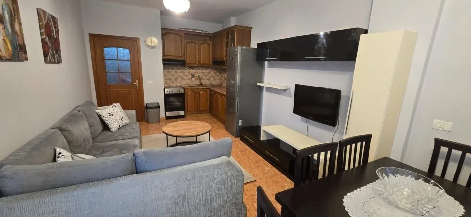 Tirane, jepet me qera apartament 1+1 Kati 7, 55 m² 500 € (Rruga e Kavajes)