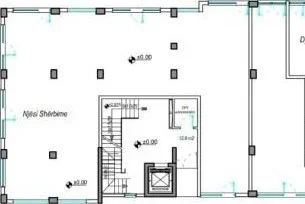 Tirane, jepet me qera zyre Kati 1, 560 m² 7.000 € (Qender, Rruga e Dibres)