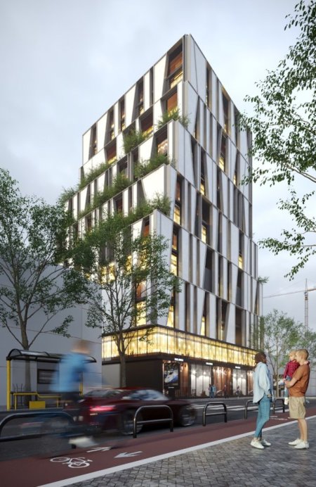 Tirane, shitet apartament+verande | Penthouse 3+1+Ballkon Kati 13, 133 m² (Barrikadave)