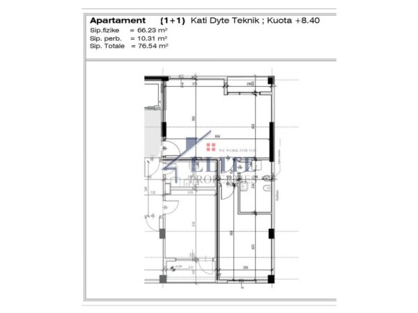 Tirane, shitet apartament 1+1+Ballkon Kati 2, 77 m² 170.000 € (Shkolla e Kuqe)