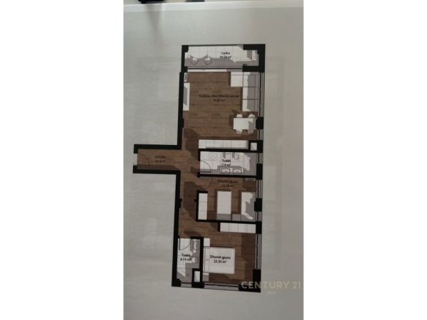 Tirane, shes apartament 2+1+Aneks+Ballkon Kati 1, 119 m² 180.000 € (Bulevardi i Ri, Rezidenca Avid)