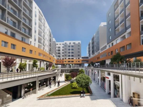 Tirane, shes apartament 1+1+Ballkon Kati 4, 67 m² 145.000 € (Rruga e Dibres ,Tower Bridge)