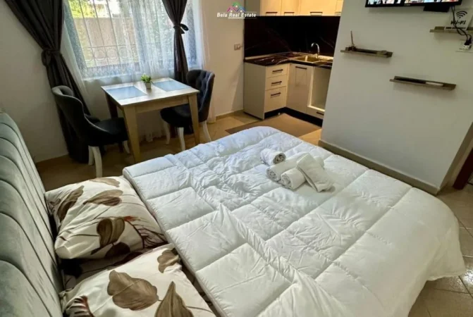 Tirane, jepet me qera garsonier 1+1 Kati 1, 45 m² 400 € (rruga Todi Shkurti)