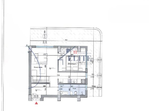 Durres, shitet apartament 1+1+Ballkon Kati 1, 55 m² 139.783 € (Turquoise Marina)