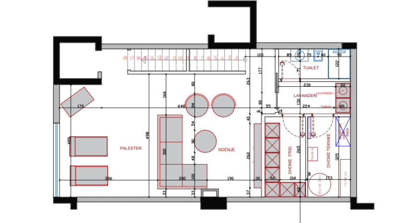 Tirane, shes Vile 3 Katshe , 350 m² 750.000 € (Luminor Residence)