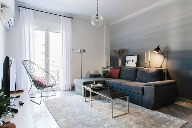 Tirane, jepet me qera apartament 1+1+BLK Kati 7, 70 m² 550 Euro (asl)