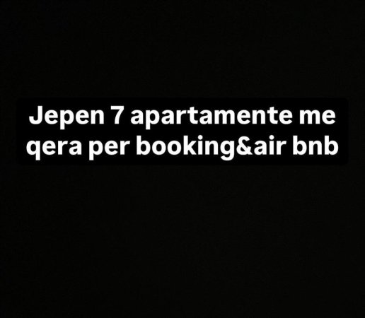 Durres, jepet me qera apartament 1+1 Kati 3, (Shkembi Kavajes)