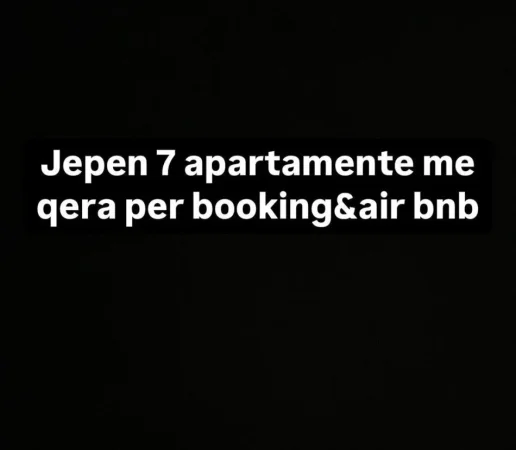 Durres, jepet me qera apartament 1+1 Kati 3, (Shkembi Kavajes)