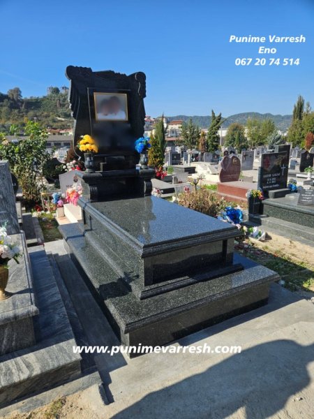 Tirane, ofroj Punime Varresh - Modele Varresh Graniti Hassan Green 10 cm