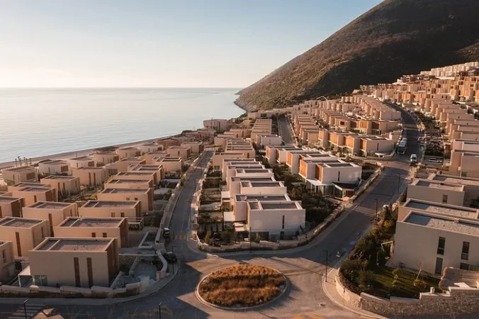 Dhermi - Palase, shitet apartament 1+1+Aneks+Ballkon Kati 3, 114 m² 461.393 € (green coast)