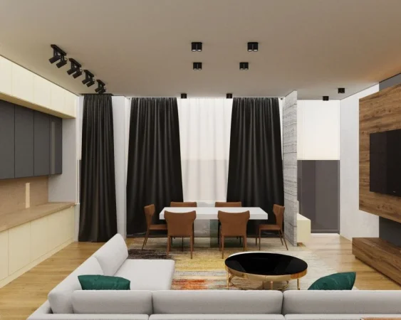 Durres, shitet apartament 1+1+Ballkon Kati 1, 110 m² 128.000 € 