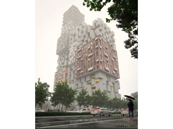 Tirane, shes apartament 3+1+Aneks+Ballkon Kati 17, 154 m² (Hora Vertikal, Muhamet Gjollesha)