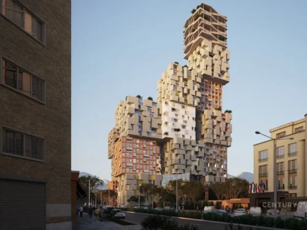 Tirane, shes apartament 1+1+Aneks+Ballkon Kati 7, 96 m² (Hora Vertikal, Muhamet Gjollesha)