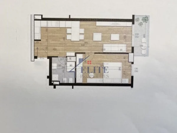 Tirane, shitet 1+1 , 74 m² 144.700 € (Garden Residence Turdiu)