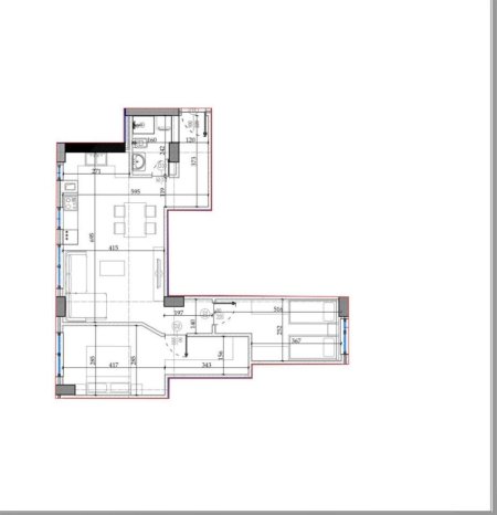 Tirane, shitet apartament 2+1 Kati 1, 94 m² 167.000 € (Kodra e Diellit 2)
