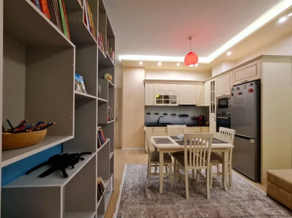 Tirane, jepet me qera apartament 1+1+Ballkon Kati 7, 60 m² 650 € (Komuna e Parisit , Kika 2)