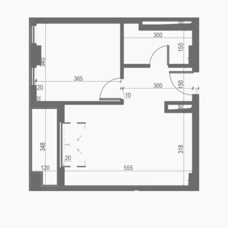 Tirane, shitet apartament 1+1+Ballkon Kati 3, 61 m² 60.700 € (Univers City)
