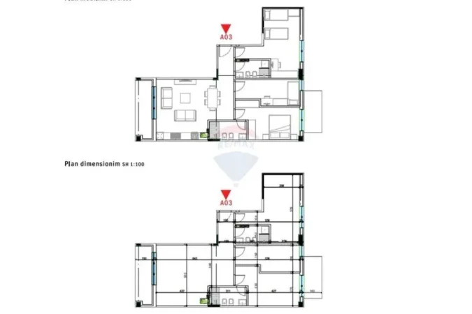 Tirane, shitet apartament 3+1 Kati 1, 127 m² 189.000 € (BLV I RI)