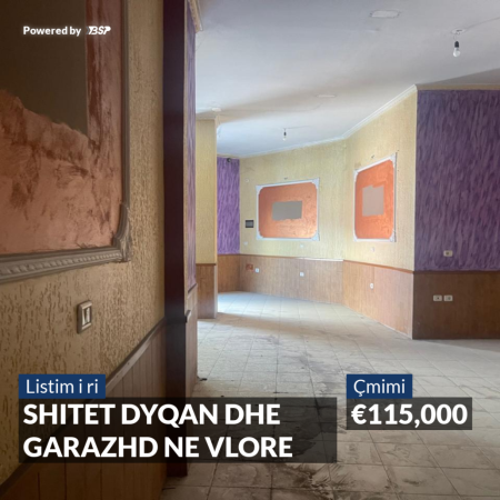 Vlore, shitet dyqan Kati 0, 85 m² 115.000 € (VLORE)