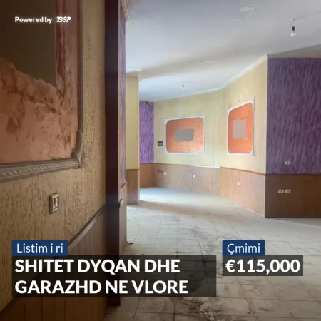 Vlore, shitet dyqan Kati 0, 85 m² 115.000 € (VLORE)