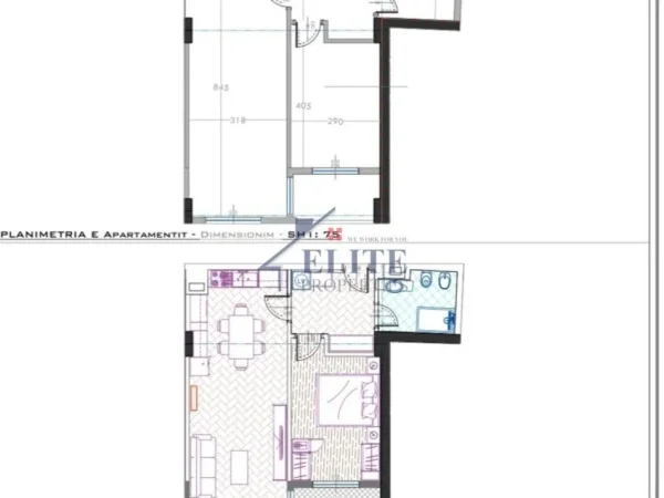 Tirane, shitet apartament 1+1 Kati 3, 73 m² 132.120 € (Jordan Misja)