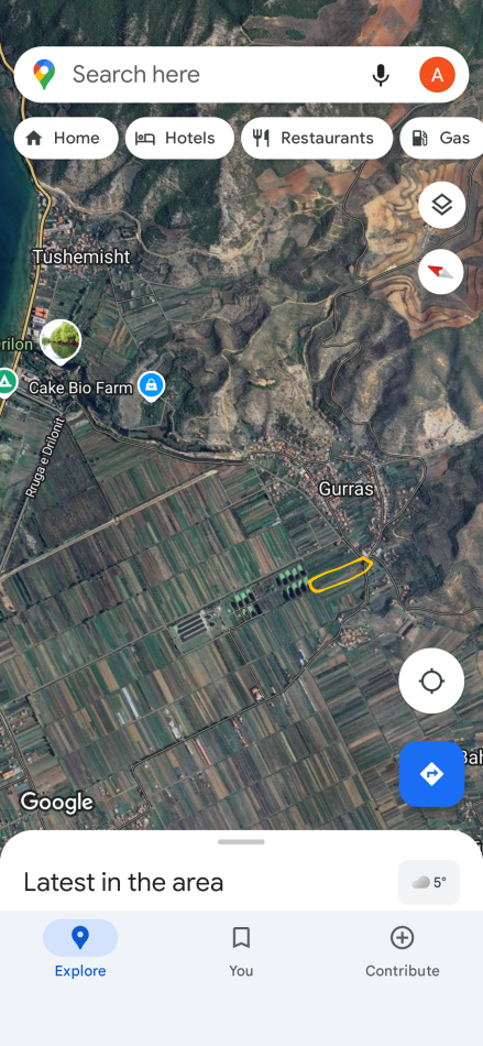 Pogradec, shitet toke , 6.000 m² 600.000 € (Drilon)