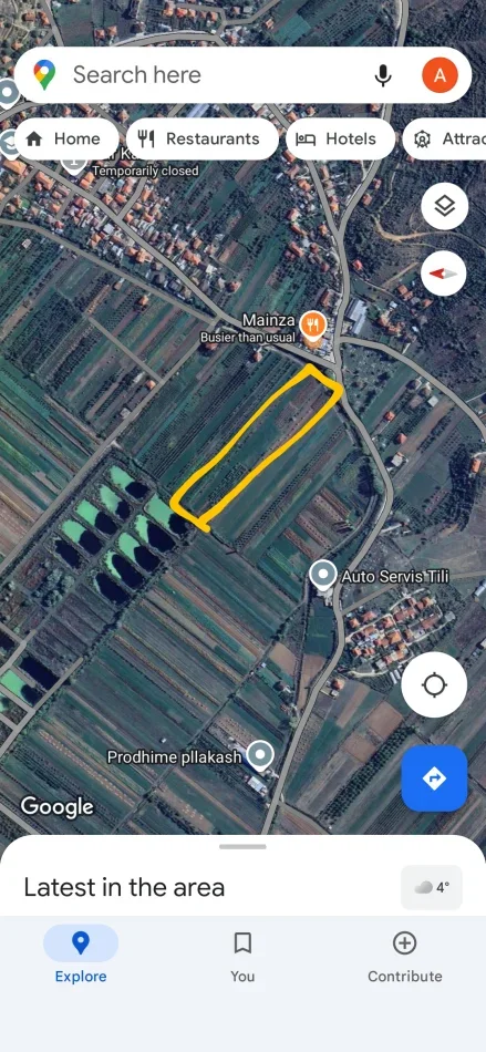 Pogradec, shitet toke , 6.000 m² 600.000 € (Drilon)