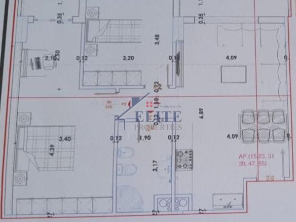 Tirane, shitet apartament 2+1 Kati 7, 98 m² 117.060 € (Yzberisht)